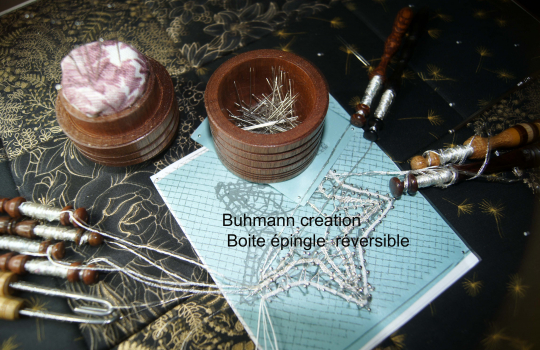 Nouveau : boite à épingles